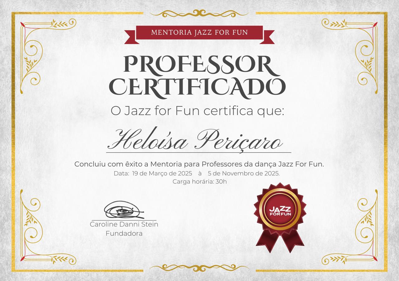 Certificado de Formação